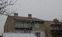 Bilecik'te kar yağışı etkili oldu