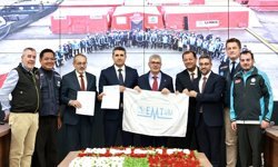 Bingöl UMKE Lojistik ve Operasyon Merkezi'ne Dünya Sağlık Örgütünden 'EMT bayrağı'