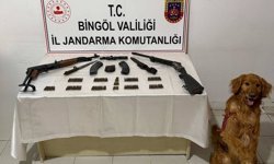 Bingöl'de bir evde silah ve mühimmat ele geçirildi