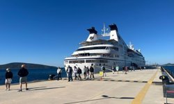 Bodrum'a 'Star Legend' kruvaziyeriyle 247 turist geldi