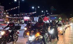 Burdur'da Gazze'ye destek için araç konvoyu oluşturuldu