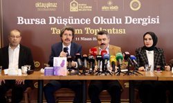 Bursa Düşünce Okulu Dergisi tanıtıldı