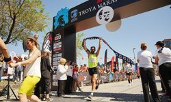 Çanakkale'de SPX Troya Maratonu koşuldu