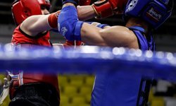 Celal Er 23 Yaş Altı ve Elit Büyükler Türkiye Muaythai Şampiyonası Mersin'de sürüyor