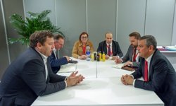 CHP Genel Başkanı Özel, Almanya Sosyal Demokrat Partisi Eş Genel Başkanı Klingbeil ile görüştü