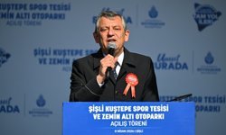 CHP Genel Başkanı Özel, Kuştepe Spor Tesisi ve Zemin Altı Otoparkı Açılış Töreni'ne katıldı: