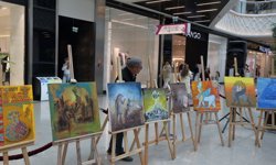 Çorum'da 'Uluslararası Plastik Sanatlar Sergisi' açıldı