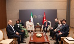 Cumhurbaşkanı Yardımcısı Yılmaz, Antalya Diplomasi Forumu kapsamında görüşmeler yaptı: