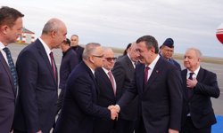 Cumhurbaşkanı Yardımcısı Yılmaz, Kazakistan'a geldi