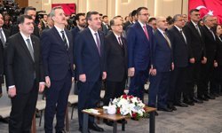 Cumhurbaşkanı Yardımcısı Yılmaz, Üniversite-Savunma Sanayii Güç Birliği Töreni'nde konuştu: