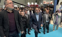 DEVA Partisi Genel Başkanı Ali Babacan, Konya Tarım Fuarı'nı ziyaret etti