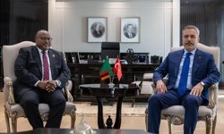 Dışişleri Bakanı Fidan, Zambiyalı mevkidaşı Haimbe ile görüştü