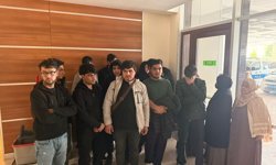 Edirne'de 16 düzensiz göçmen yakalandı