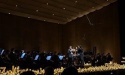 Elvin Hoxha Ganiyev, İstanbul Filarmoni Orkestrası eşliğinde AKM'de sahne aldı