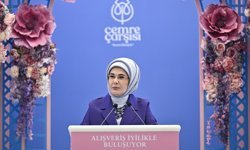Emine Erdoğan, TOGEM-DER'in geleneksel 'Cemre Çarşısı'nın açılışına katıldı: