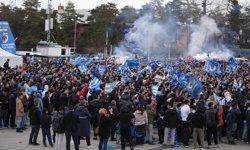 Erzurumspor FK, Trendyol 1. Lig'de bitime 2 hafta kala Süper Lig'e yükselmeyi garantiledi.
