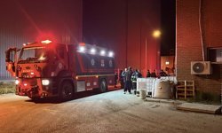 Eskişehir'de atık su arıtma tesisinde çıkan yangın söndürüldü