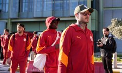 Galatasaray kafilesi, İzmir'e geldi