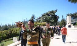 Gelibolu Yarımadası'nda Yeni Zelanda Anıtı'nda anma töreni düzenlendi