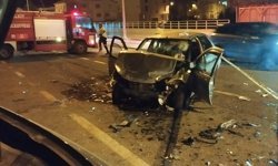 Gümüşhane'de trafik kazasında 3 kişi yaralandı