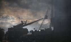 GÜNCELLEME - Ankara'da mobilya deposunda çıkan yangın kontrol altına alındı