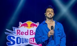 Hadise ile Murat Boz, 'Red Bull SoundClash' etkinliğinde sahne aldı
