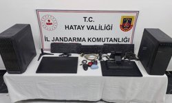 Hatay'da iş yerinden hırsızlık yapan 5 zanlı tutuklandı