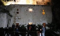 Hatay'da St. Pierre Kilisesi'nde Paskalya ayini düzenlendi