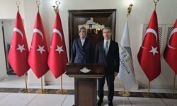 İçişleri Bakan Yardımcısı Yiğitbaşı, Vali Aktaş'ı ziyaret etti