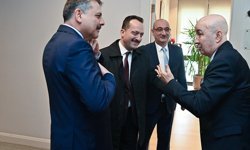 İçişleri Bakanı Çiftçi'den Polis Haftası dolayısıyla Cumhurbaşkanı Başdanışmanı Aslan'a ziyaret