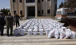 İHH, Suriye'nin güneyindeki Kuneytra'da 300 aileye yardım ulaştırdı