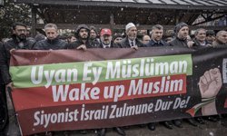 İsrail'in çıkardığı 'idam yasası' Erzurum ve Iğdır'da protesto edildi