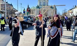 İsveç'te İsrail'in Gazze ve Lübnan saldırıları protesto edildi