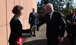 İYİ Parti Genel Başkanı Dervişoğlu, Avrupa Konseyi Türkiye Daimi Temsilcisi Golder ile görüştü