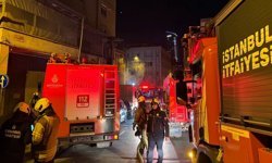 Kağıthane'de tekstil atölyesinde çıkan yangın söndürüldü