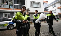 Kanser hastası polis memuruna meslektaşlarından duygulandıran sürpriz