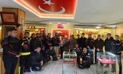 Kayseri'de motosikletliler 15 Temmuz şehidi Cennet Yiğit'in anı evini ziyaret etti