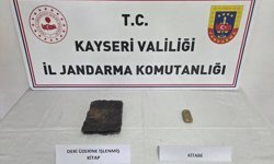 Kayseri'de tarihi eser kaçakçılığı operasyonunda 2 şüpheli yakalandı