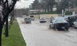 Kilis'te sağanak etkili oldu