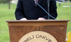 Kırklareli'nde yükümlüler ve protokol üyeleri fidan dikti