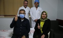 Kız kardeşinin bağışladığı böbrekle diyalize girmekten kurtuldu