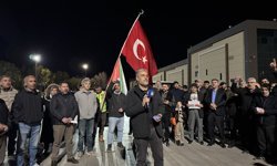 Malatya'da, İsrail'in Filistinli esirlere yönelik 'idam yasası' protesto edildi