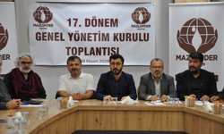 MAZLUMDER yönetim kurulu üyeleri Mardin'de toplandı