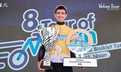 Mersin Uluslararası Bisiklet Turu'nun şampiyonu Serdar Anıl Depe gelecek yarışlardan umutlu