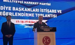 MHP Genel Başkan Yardımcısı Durmaz, 'Geleneksel Belediye Başkanları İstişare ve Değerlendirme Toplantısı'nda konuştu: