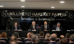 MHP'li Adan, Yıldız ve Aksu'dan İstanbul İl Başkanı Yılmaz'a 'hayırlı olsun' ziyareti