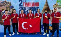 Milli kick boksçular Tayland'da 7 madalya kazandı