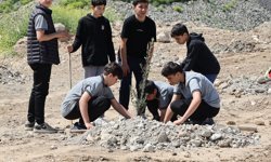 Muğla'da rehabilite edilen maden sahasına 4 bin zeytin fidanı dikildi