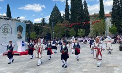 Muğla'da Uluslararası Çocuk Şenliği Halk Dansları gösterisi yapıldı