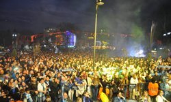 Nesine 2. Lig'e yükselen Kütahyaspor şampiyonluğunu Murat Kekilli konseriyle kutladı